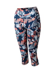 Dare 2b Womens Influential II 3/4 Black Leggings - Image 8 of 9