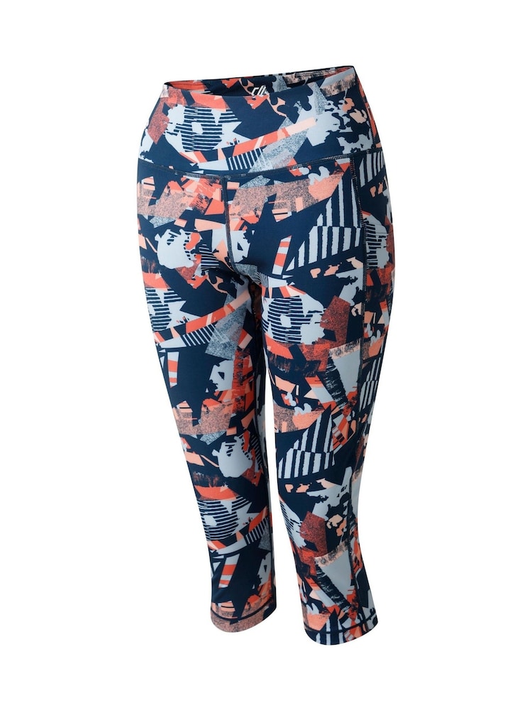 Dare 2b Womens Influential II 3/4 Black Leggings - Image 8 of 9
