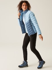 Regatta Blue Womens Dalent Padded Jacket - Image 3 of 8