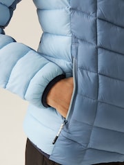 Regatta Blue Womens Dalent Padded Jacket - Image 4 of 8