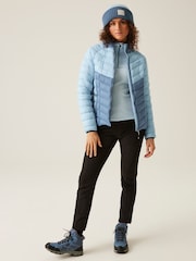 Regatta Blue Womens Dalent Padded Jacket - Image 6 of 8