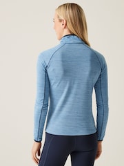 Regatta Blue Chrome Womens Yonder II Full Zip Hoodie - Image 2 of 7