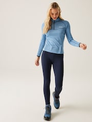 Regatta Blue Chrome Womens Yonder II Full Zip Hoodie - Image 3 of 7