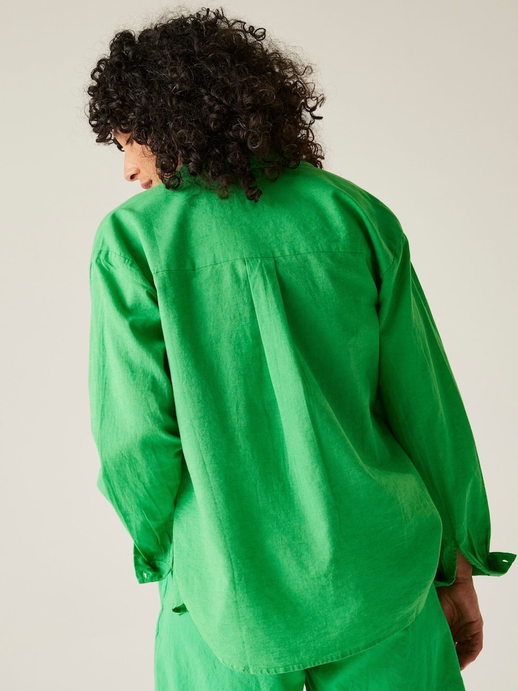 Regatta Green Womens Primevere II Shirt - Image 2 of 7 Regatta Green Womens Primevere II Shirt - Image 2 of 7