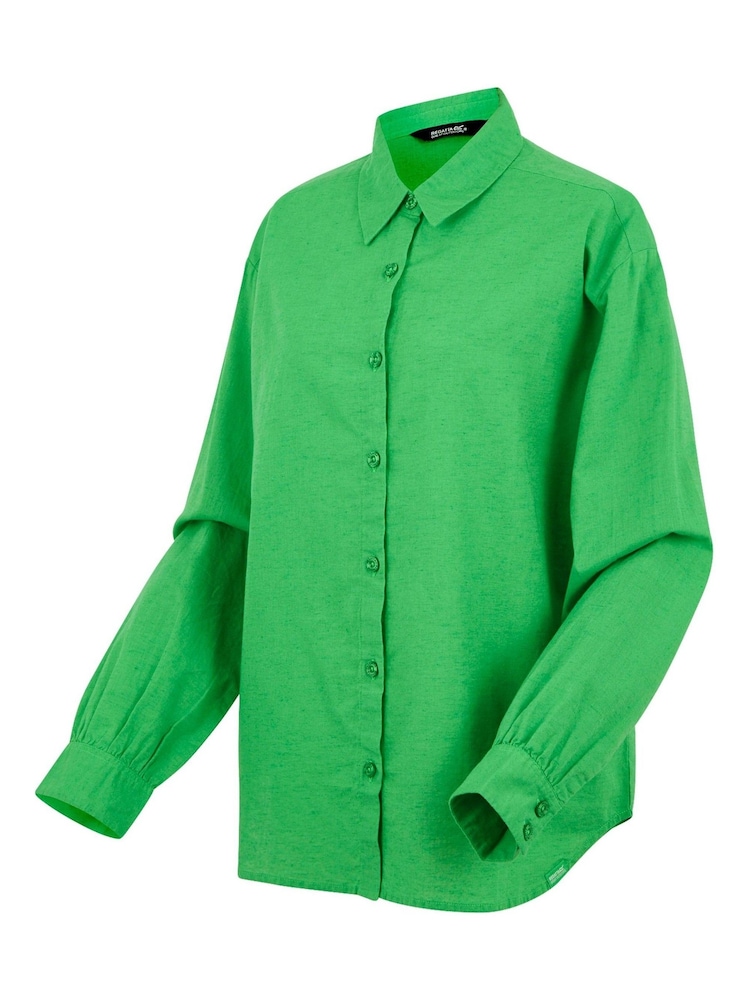 Regatta Green Womens Primevere II Shirt - Image 8 of 8