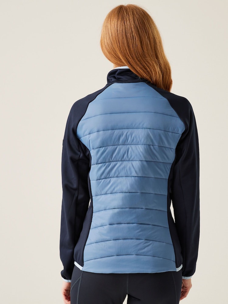 Regatta Blue Womens Clumber V Hybrid Jacket - Image 2 of 8