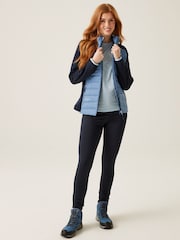 Regatta Blue Womens Clumber V Hybrid Jacket - Image 3 of 8