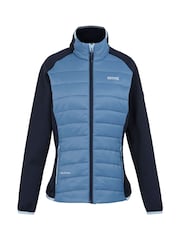 Regatta Blue Womens Clumber V Hybrid Jacket - Image 6 of 8
