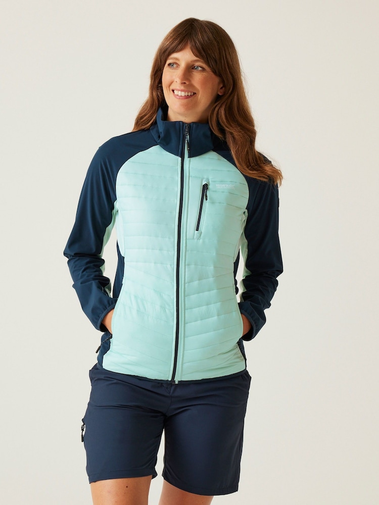 Regatta Blue Womens Pro Hybrid II Jacket - Image 1 of 9 Regatta Blue Womens Pro Hybrid II Jacket - Image 1 of 9