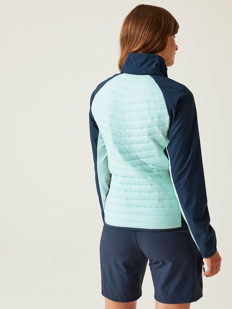 Regatta Blue Womens Pro Hybrid II Jacket - Image 2 of 9 Regatta Blue Womens Pro Hybrid II Jacket - Image 2 of 9