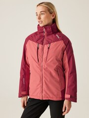 Regatta Red Womens Winter Calderdale II Waterproof Jacket - Image 1 of 7