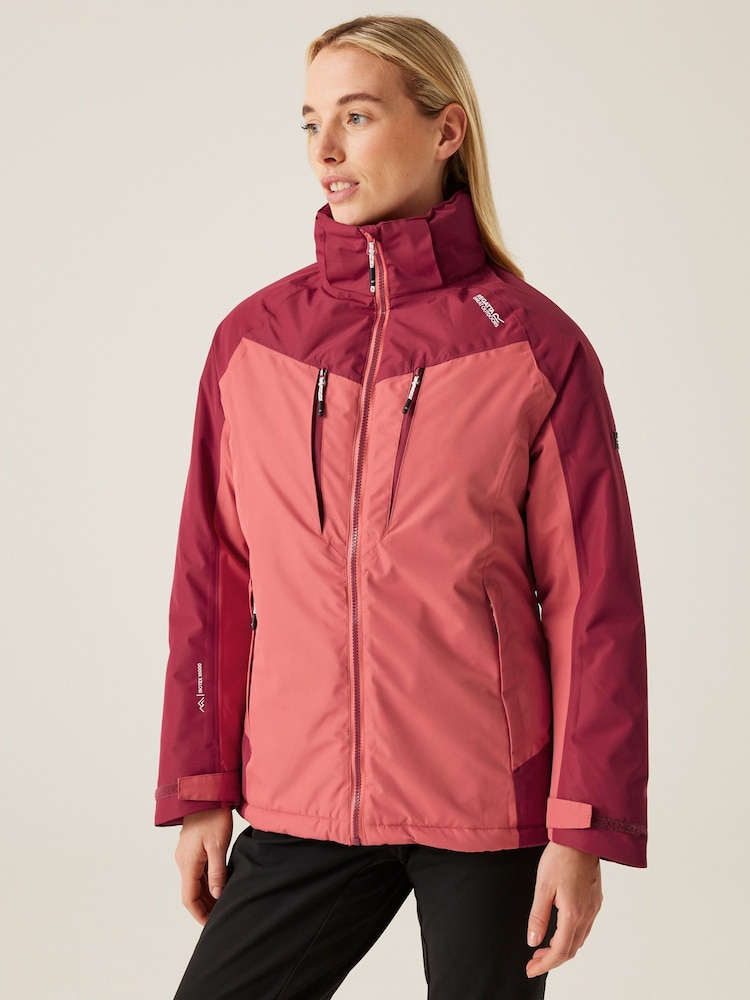 Regatta Red Womens Winter Calderdale II Waterproof Jacket - Image 1 of 7