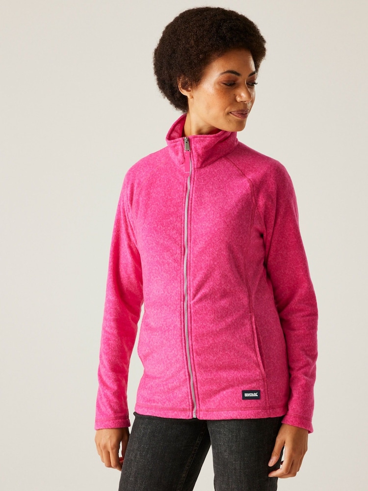 Regatta Pink Womens Mayse Full Zip Hoodie - Image 1 of 7