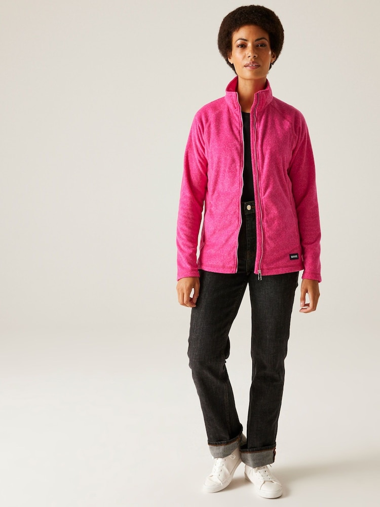 Regatta Pink Womens Mayse Full Zip Hoodie - Image 2 of 7