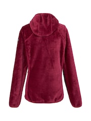 Regatta Red Womens Endra Full Zip Hooded Fleece - Image 6 of 6