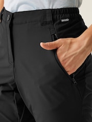 Regatta Black Womens Questra V Walking Trousers - Image 4 of 7