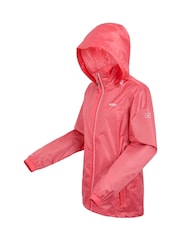 Regatta Orange Womens Corinne IV Waterproof Packaway Jacket - Image 10 of 10