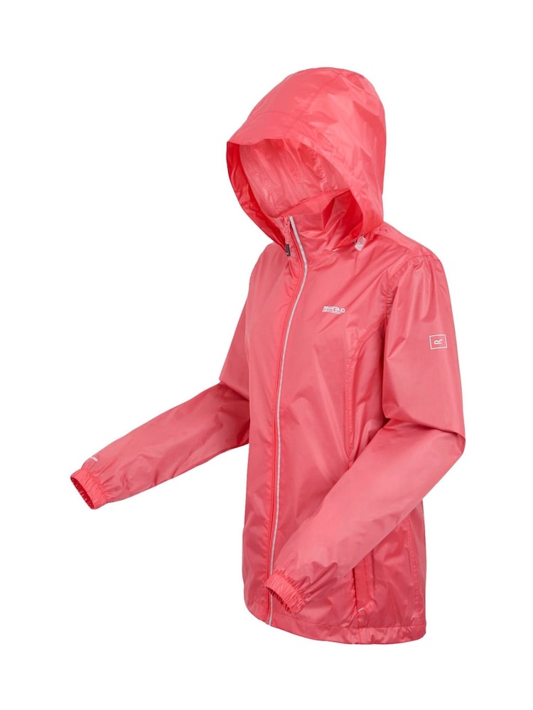 Regatta Orange Womens Corinne IV Waterproof Packaway Jacket - Image 10 of 10