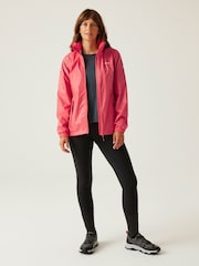 Regatta Orange Womens Corinne IV Waterproof Packaway Jacket - Image 4 of 10