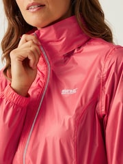 Regatta Orange Womens Corinne IV Waterproof Packaway Jacket - Image 5 of 10