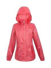 Regatta Orange Womens Corinne IV Waterproof Packaway Jacket - Image 8 of 10
