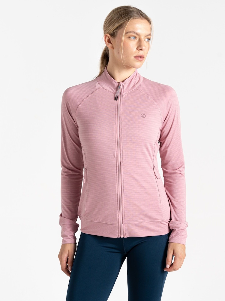 Rosa - Dare 2b Womens Energise Midlayer Top - Imagen 1 de 7