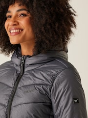 Regatta Grey Womens Heatherly Padded Jacket - Image 5 of 9