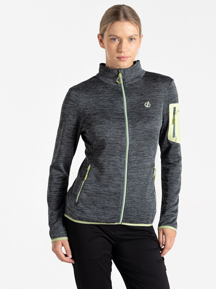 Dare 2b Womens Grey Torrek Zip Up Fleece - Image 1 of 8