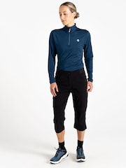 Dare 2b Womens Melodic III 3/4 Black Trousers - Image 1 of 7
