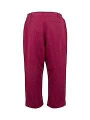 Regatta Purple Womens Chaska Capri III Trousers - Image 6 of 7