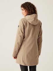Regatta Cream Womens Denbury V 2-in-1 Waterproof Jacket - Image 2 of 10