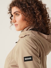 Regatta Cream Womens Denbury V 2-in-1 Waterproof Jacket - Image 6 of 10