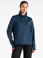 Dare 2b Womens Blue Lexan Overhead Hooded Fleece - Image 1 of 6
