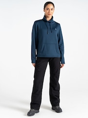 Dare 2b Womens Blue Lexan Overhead Hooded Fleece - Image 2 of 6