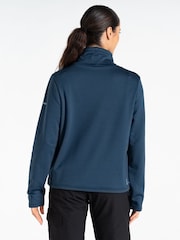 Dare 2b Womens Blue Lexan Overhead Hooded Fleece - Image 3 of 6