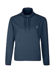 Dare 2b Womens Blue Lexan Overhead Hooded Fleece - Image 4 of 6