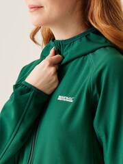 Regatta Green Womens Arec III Softshell Jacket - Image 4 of 6