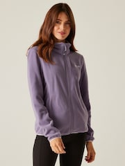 Regatta Purple Womens Clemance IV Full Zip Fleece - Image 1 of 7