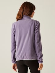 Regatta Purple Womens Clemance IV Full Zip Fleece - Image 2 of 7