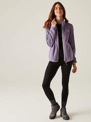Regatta Purple Womens Clemance IV Full Zip Fleece - Image 3 of 7