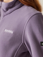 Regatta Purple Womens Clemance IV Full Zip Fleece - Image 4 of 7