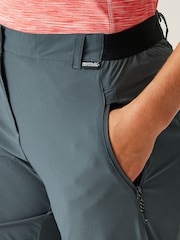 Regatta Grey Womens Travel Light Zip Off Trousers II - Image 5 of 9