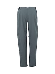 Regatta Grey Womens Travel Light Zip Off Trousers II - Image 7 of 9