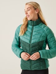 Regatta Green Womens Dalent Padded Jacket - Image 1 of 8