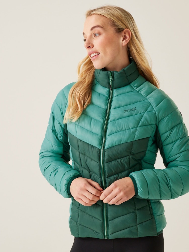 Regatta Green Womens Dalent Padded Jacket - Image 1 of 8