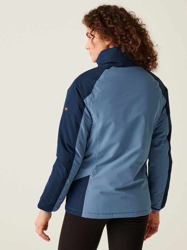 Regatta Blue Womens Winter Calderdale II Waterproof Jacket - Image 2 of 8