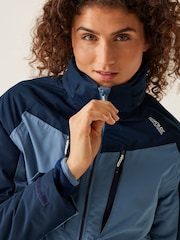 Regatta Blue Womens Winter Calderdale II Waterproof Jacket - Image 5 of 8