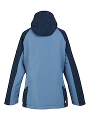 Regatta Blue Womens Winter Calderdale II Waterproof Jacket - Image 8 of 8