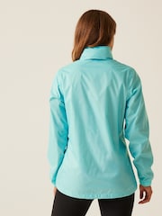 Regatta Blue Womens Corinne IV Waterproof Packaway Jacket - Image 3 of 10