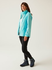 Regatta Blue Womens Corinne IV Waterproof Packaway Jacket - Image 4 of 10